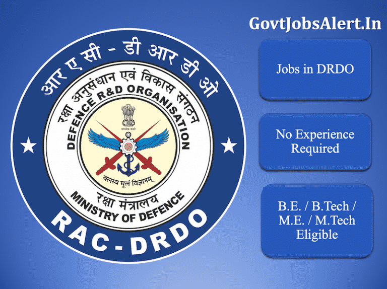 DRDO Jobs: Jobs For Engineers In Defence Research & Development ...