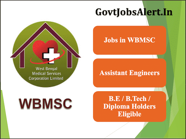 WBMSC Jobs: Recruitment Of Asst. Engineers For 2020 - Bachelor's Degree ...