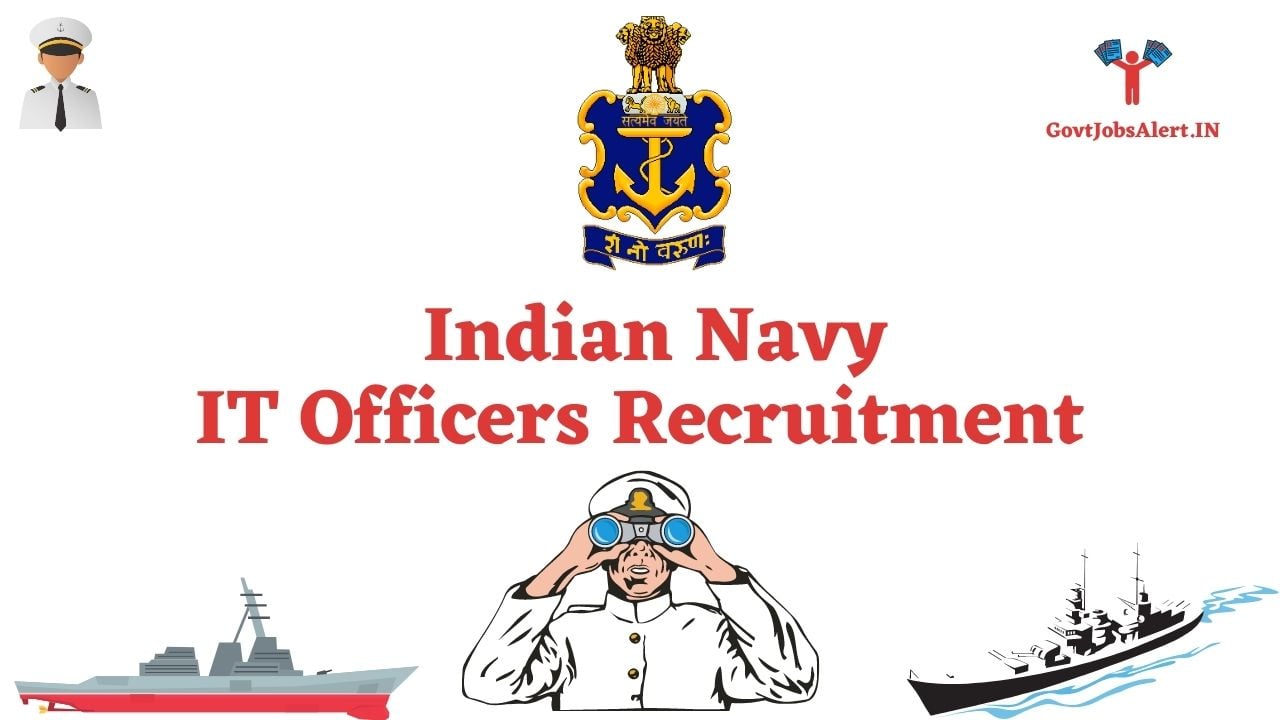 Indian Navy IT Officer Recruitment