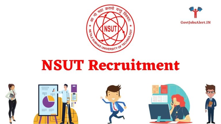 NSUT Recruitment