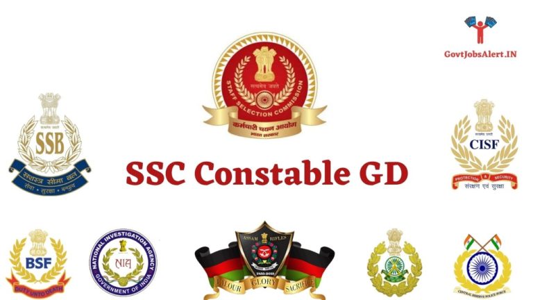 SSC Constable GD RECRUITMENT