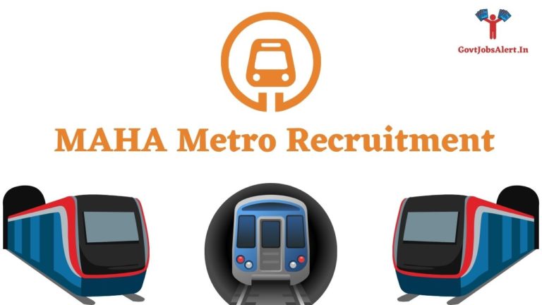 MAHA Metro Recruitment