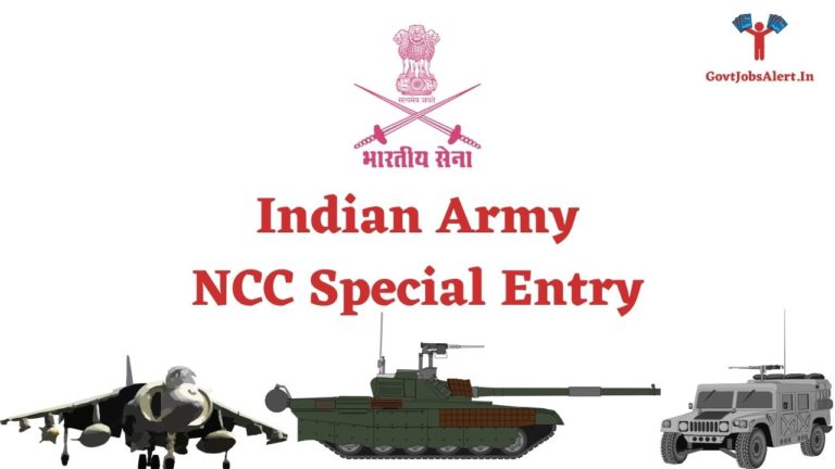 Indian Army NCC Special Entry