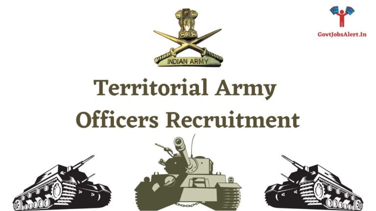 Territorial Army Officers Recruitment