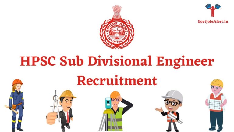 HPSC Sub Divisional Engineer Recruitment