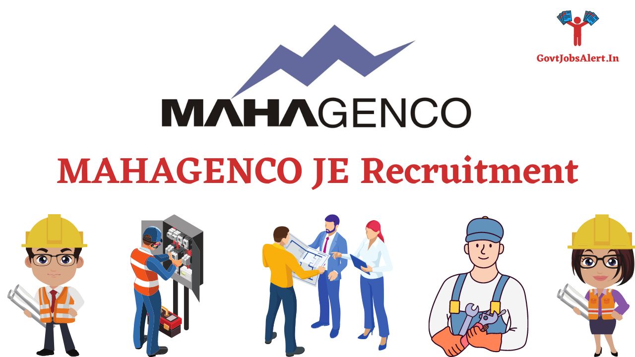 MAHAGENCO JE Recruitment