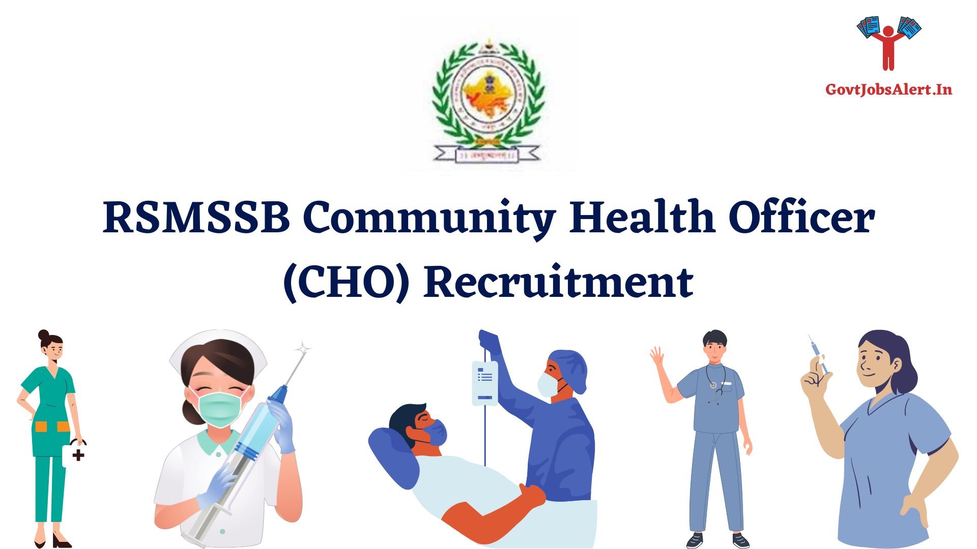 RSMSSB Community Health Officer (CHO) Recruitment