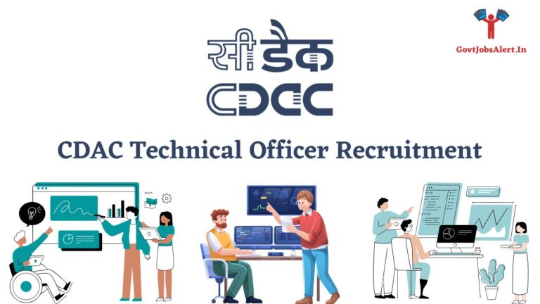 CDAC Technical Officer Recruitment