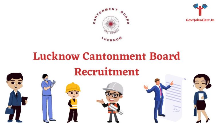 Lucknow Cantonment Board Recruitment