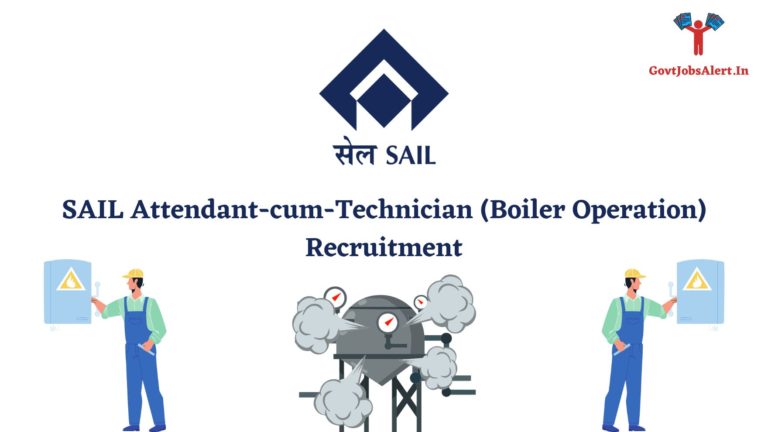 SAIL Attendant-cum-Technician (Boiler Operation) Recruitment