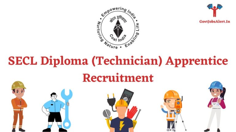SECL Diploma (Technician) Apprentice Recruitment