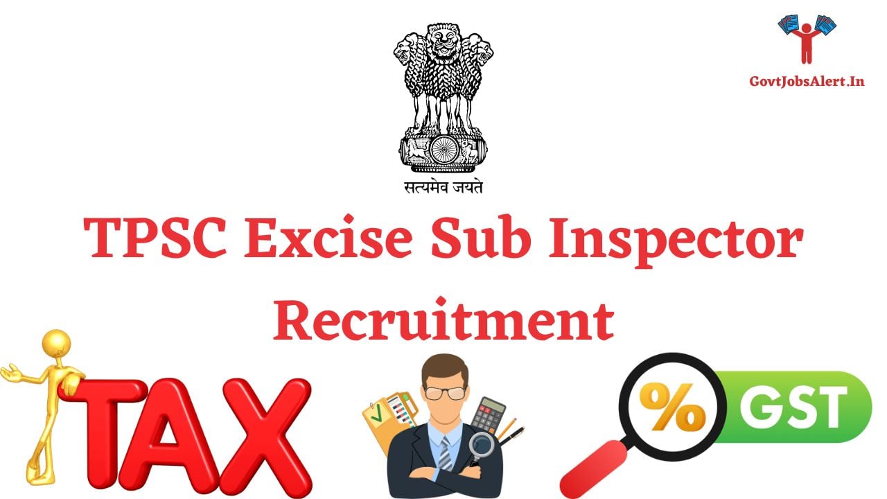 TPSC Excise Sub Inspector Recruitment