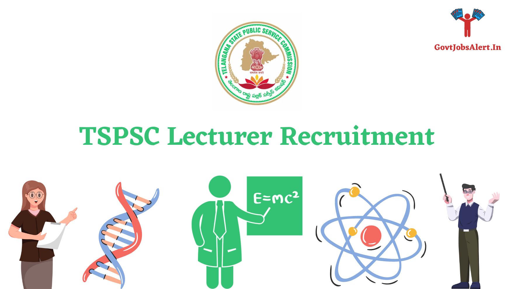 TSPSC Lecturer Recruitment 2022 - Check Notification, Details & Apply ...