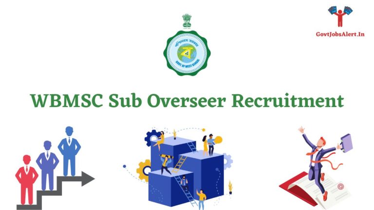 WBMSC Sub Overseer Recruitment