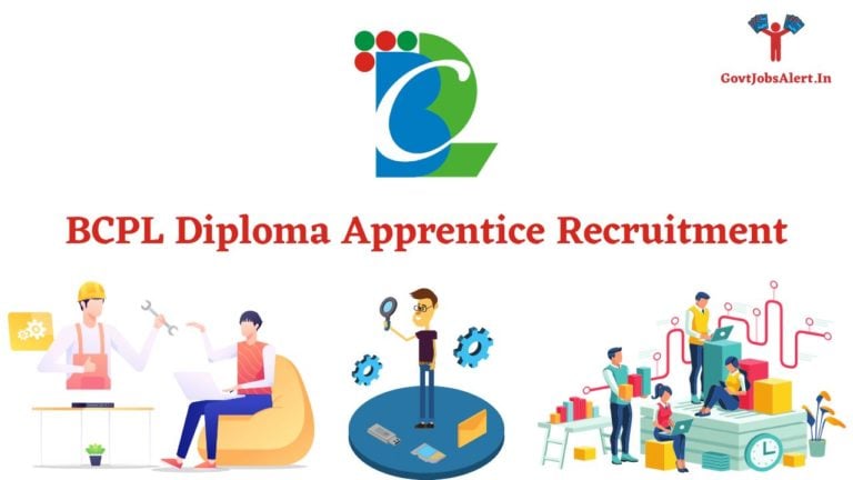 BCPL Diploma Apprentice Recruitment