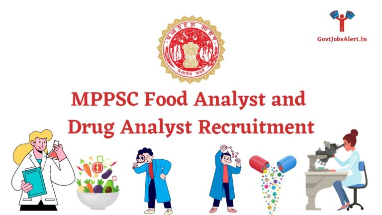 MPPSC Food Analyst And Drug Analyst Recruitment 2023 - Check Job ...