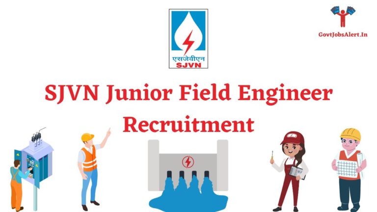SJVN Junior Field Engineer Recruitment