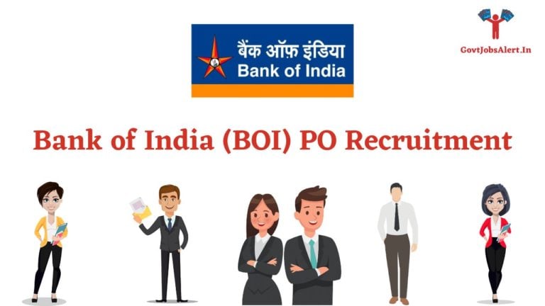 Bank of India (BOI) PO Recruitment