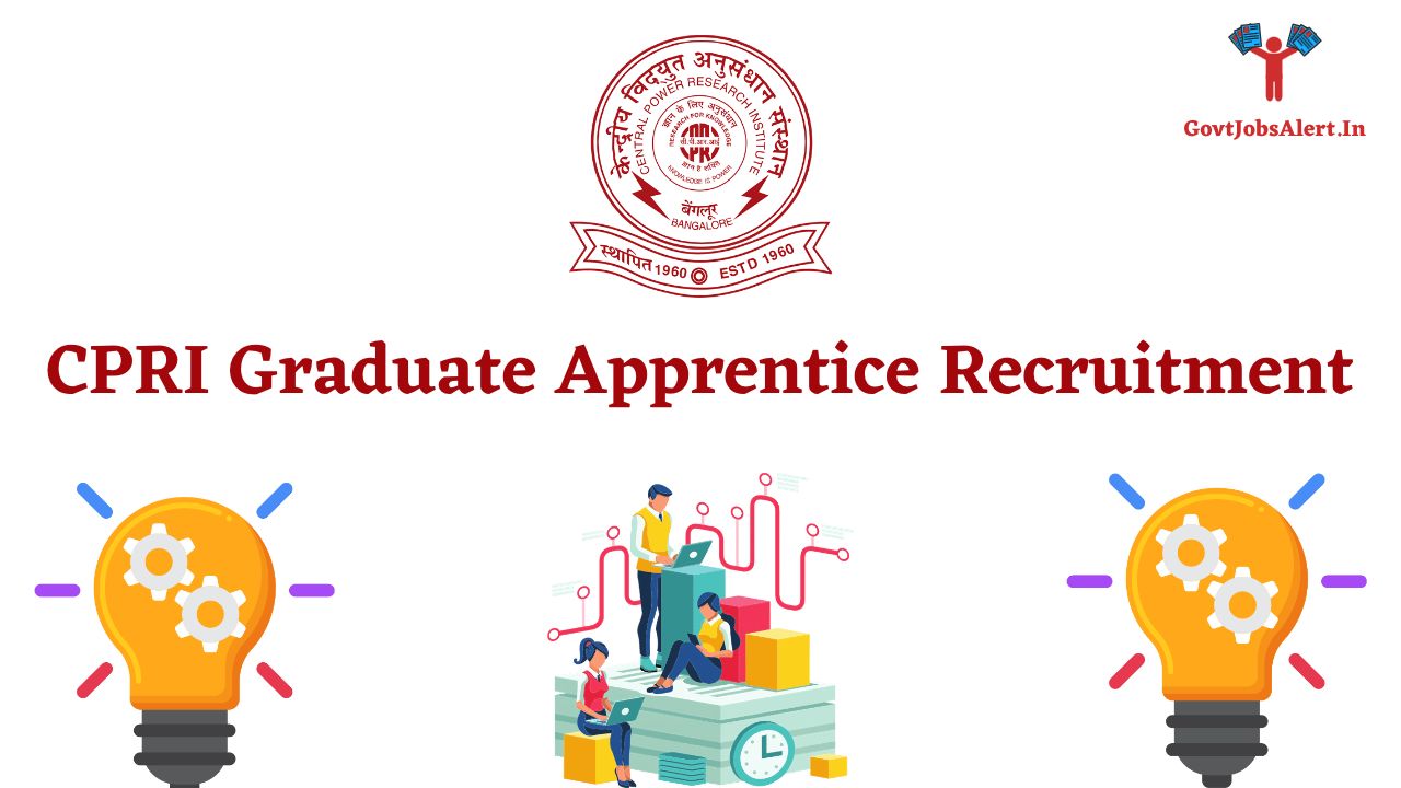 CPRI Graduate Apprentice Recruitment