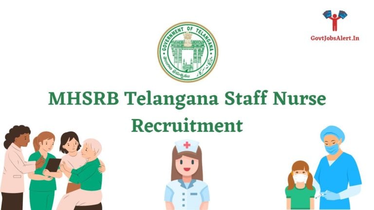 MHSRB Telangana Staff Nurse Recruitment