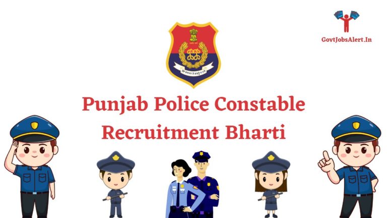 Punjab Police Constable Recruitment Bharti