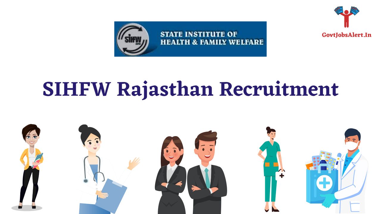 SIHFW Rajasthan Recruitment