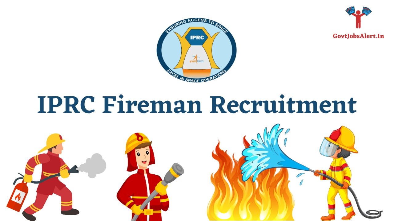 IPRC Fireman Recruitment