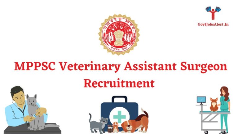 MPPSC Veterinary Assistant Surgeon Recruitment