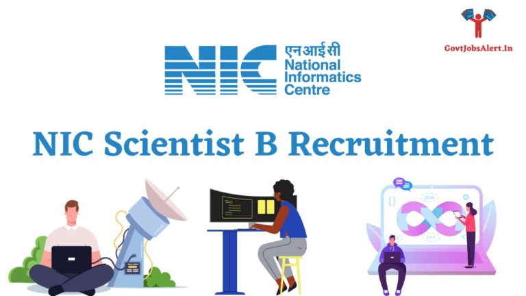 NIC Scientist B Recruitment 2023: Vacancy, Salary, Qualification, Age ...