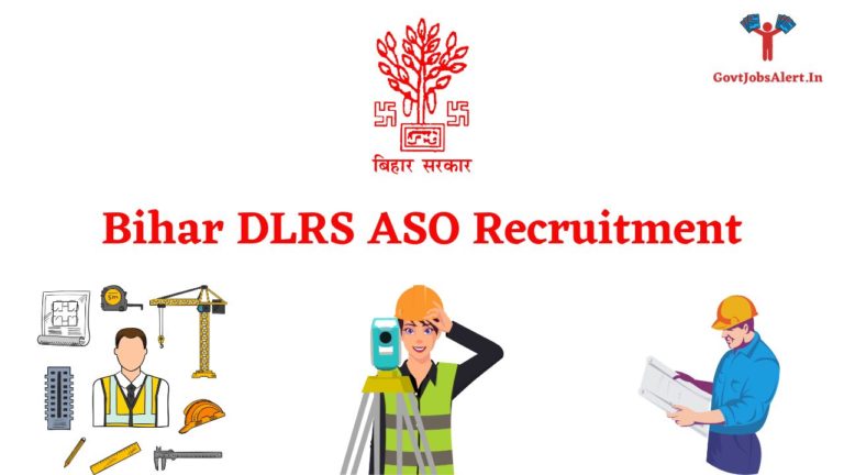 Bihar DLRS ASO Recruitment
