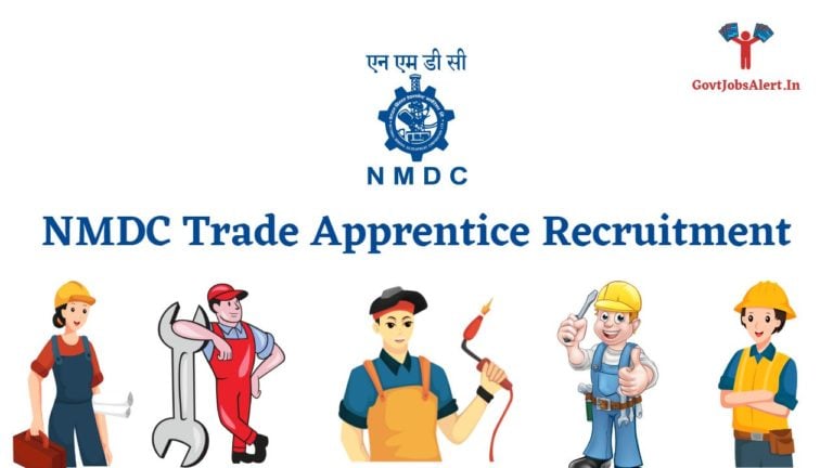 NMDC Trade Apprentice Recruitment