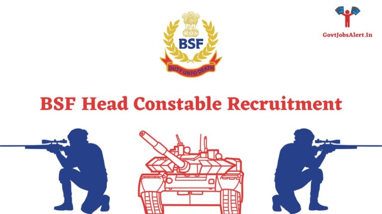 BSF Head Constable Recruitment