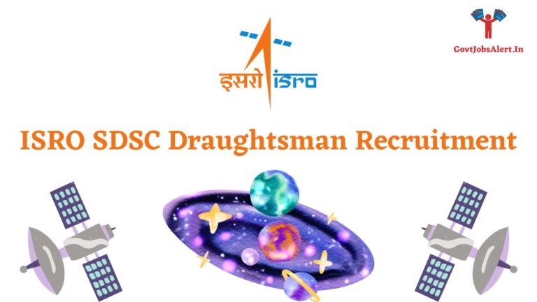 ISRO SDSC Draughtsman Recruitment