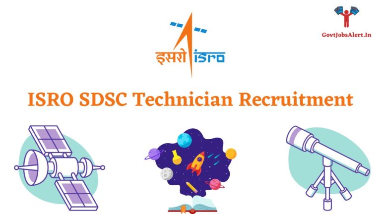 ISRO SDSC Technician Recruitment