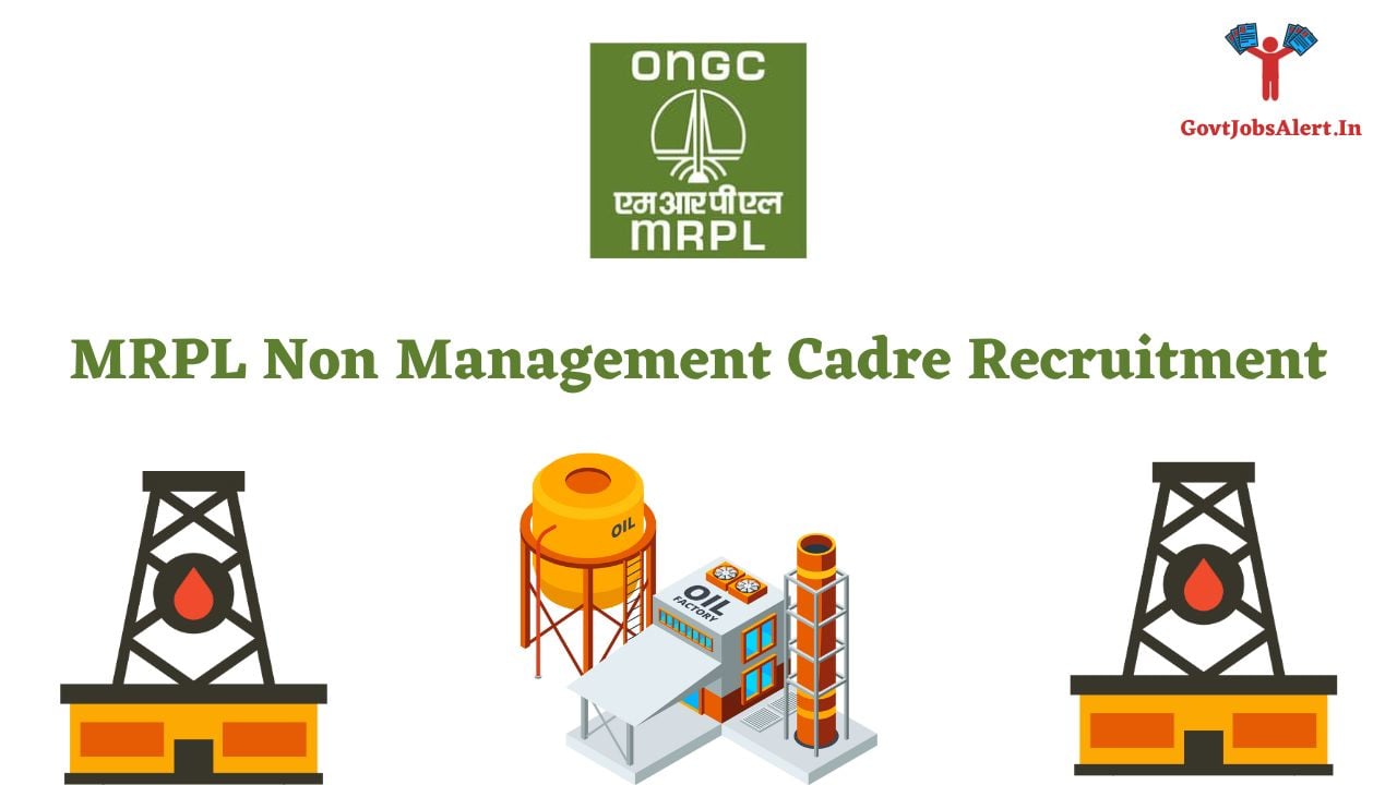 MRPL Non Management Cadre Recruitment