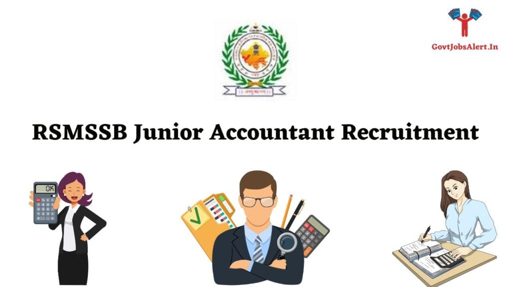 RSMSSB Junior Accountant Recruitment