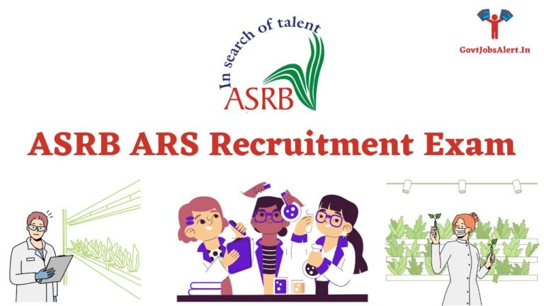 ASRB ARS Recruitment Exam