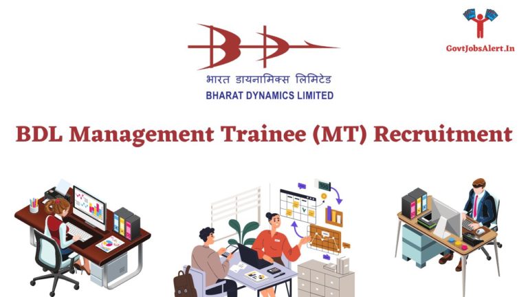BDL Management Trainee (MT) Recruitment
