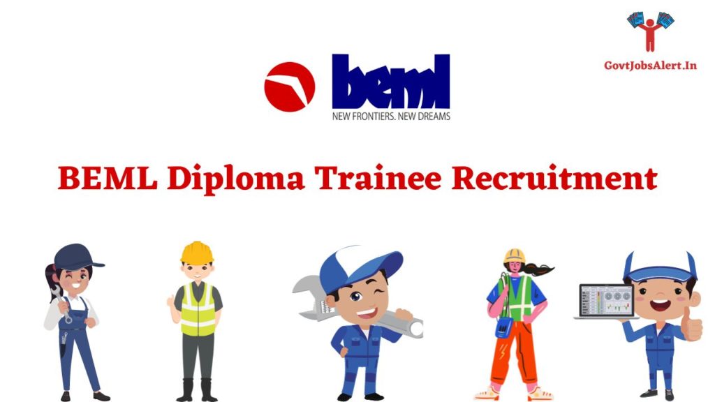 BEML Diploma Trainee Recruitment