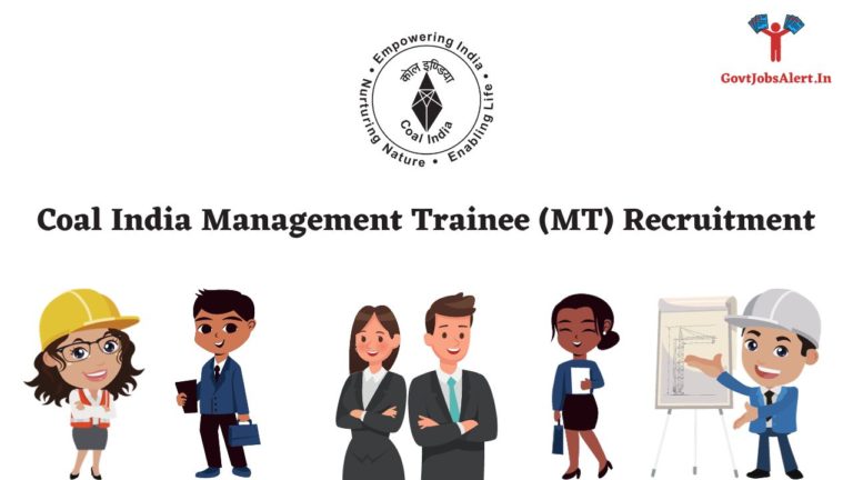 Coal India Management Trainee (MT) Recruitment
