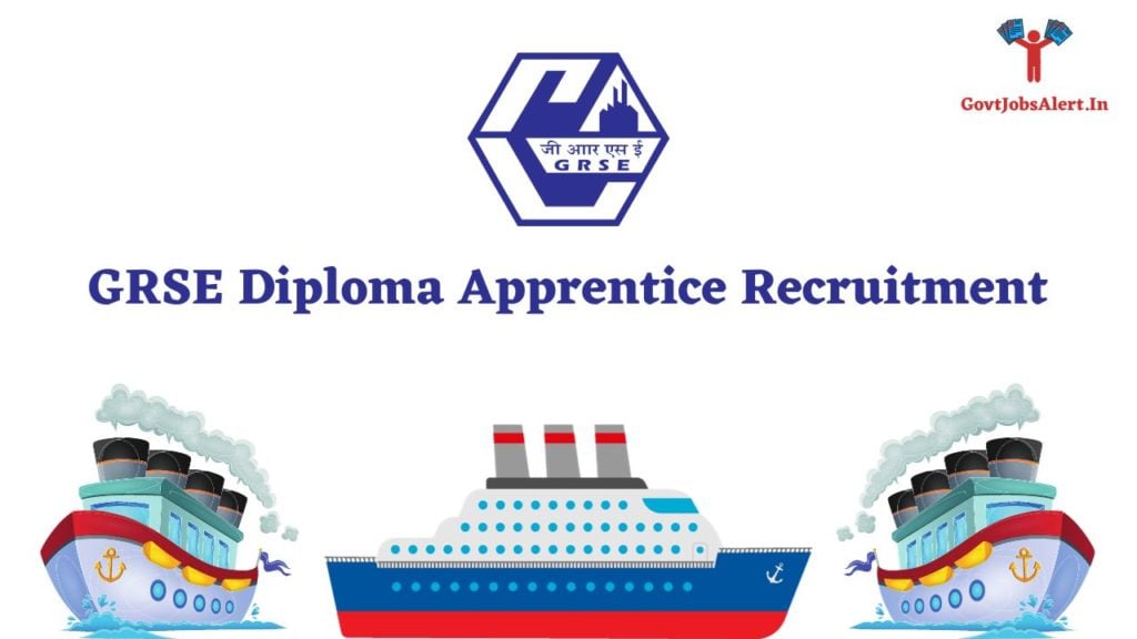 GRSE Diploma Apprentice Recruitment