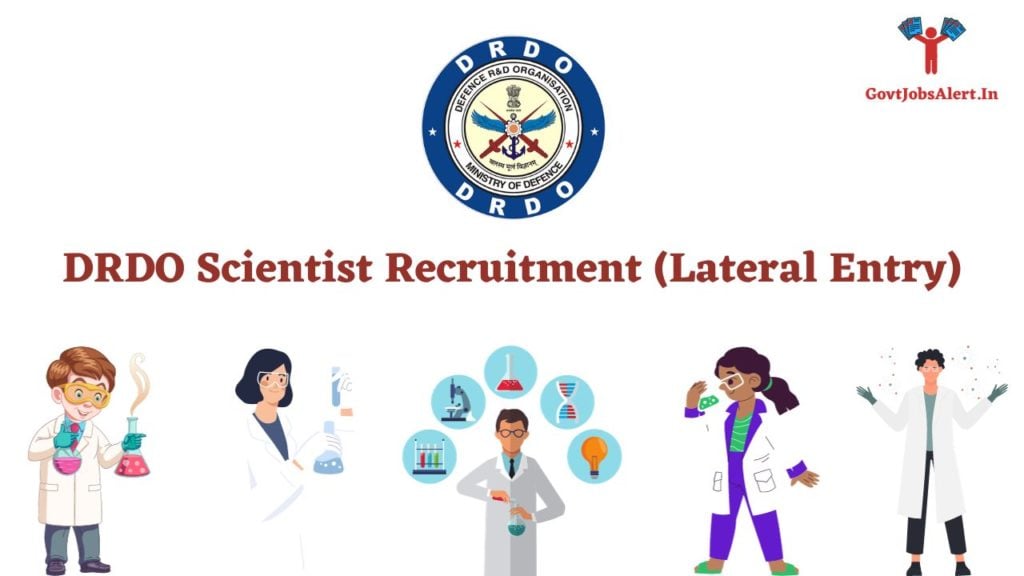 DRDO Scientist Recruitment (Lateral Entry)