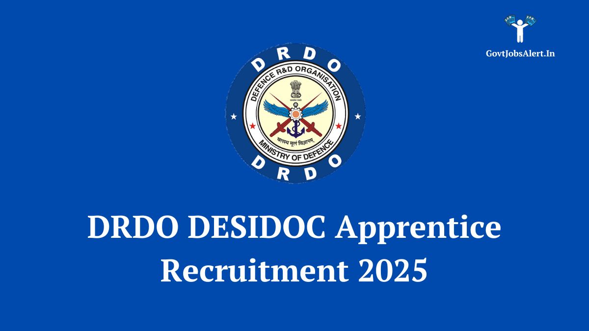 Drdo desidoc apprentice recruitment 2025 for 30 vacancies in delhi. Apply offline for library science, computer science, photography, and printing technology apprentice roles.