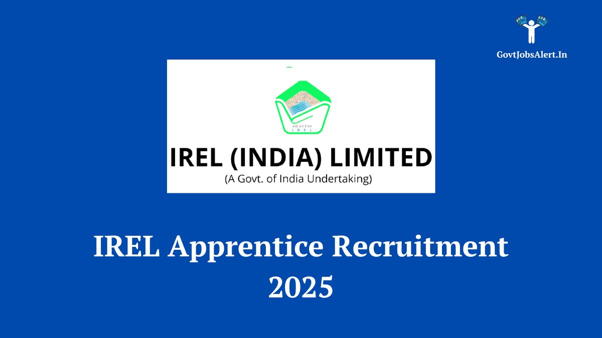 Irel apprentice recruitment 2025 notification for 25 graduate, technician, and trade apprentice vacancies in kerala. Apply by may 31