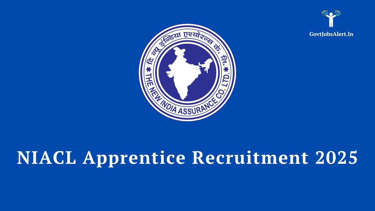 Niacl apprentice recruitment 2025: apply for 500 graduate apprentice vacancies at the new india assurance co. Ltd. Online application details.