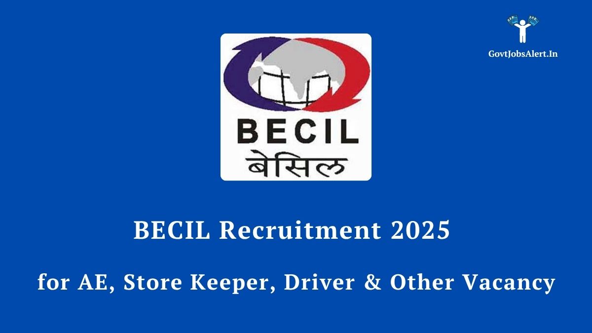 Becil recruitment 2025 notification for 31 vacancies including assistant engineer, store keeper, and driver at aiims jammu. Apply before july 30, 2025.