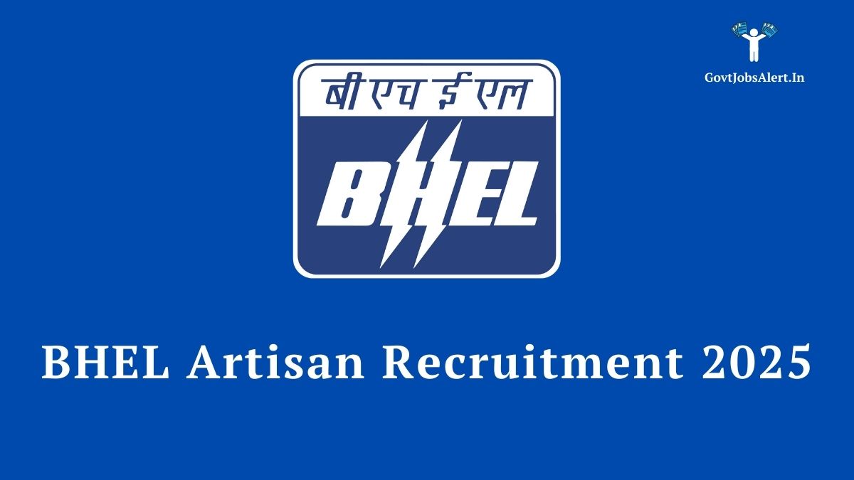 Bhel artisan recruitment 2025 notification for 515 vacancies in trades like fitter, welder, and electrician.
