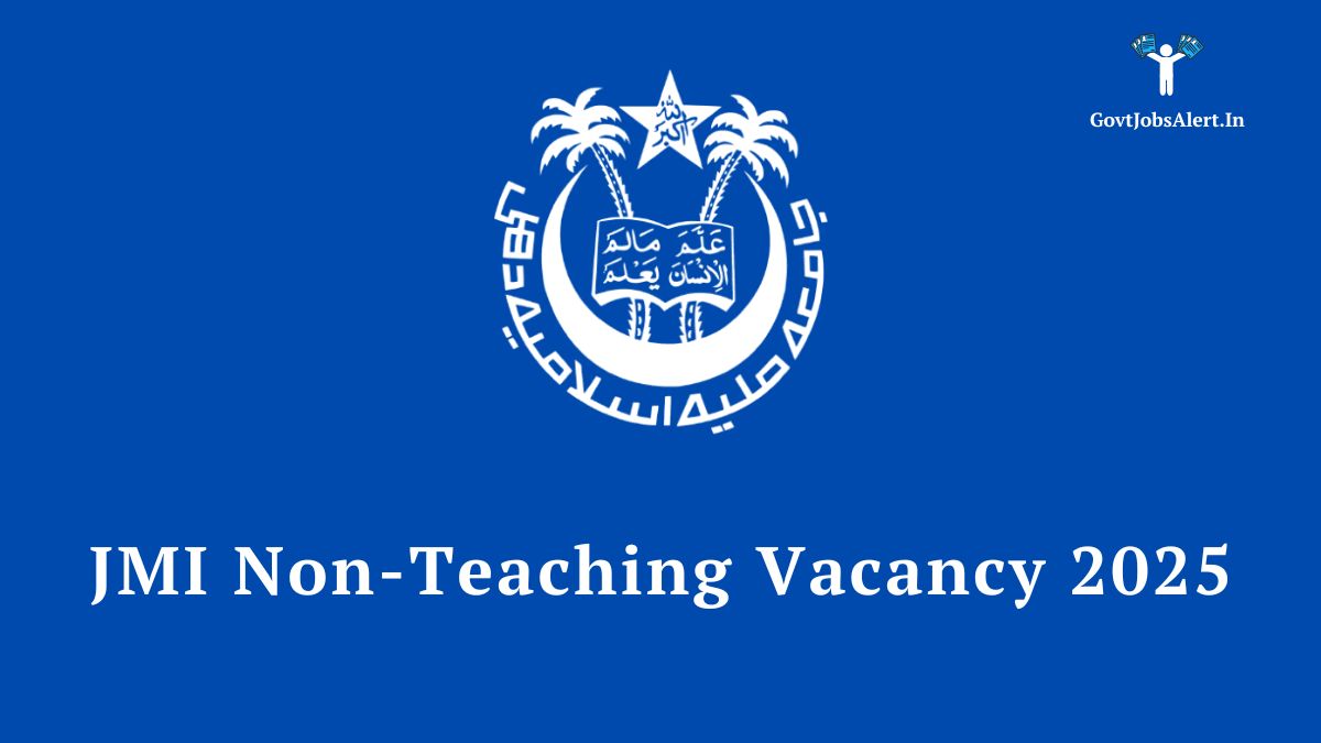 Jamia millia islamia (jmi) non-teaching recruitment 2025 for 143 group a, b, and c posts, including ldc and mts.