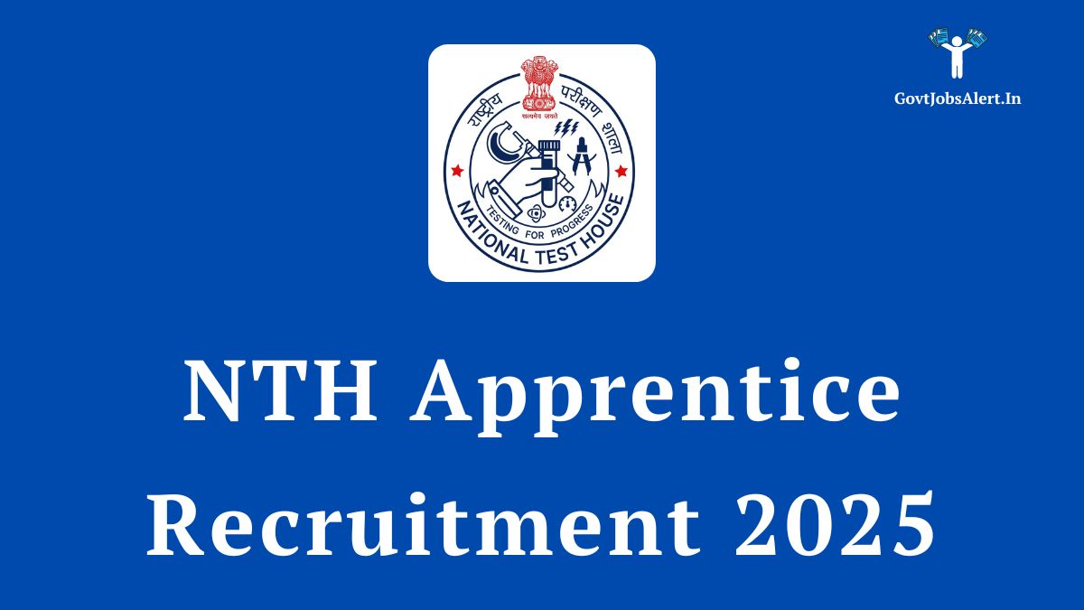 Nth apprentice recruitment 2025 notification for graduate & diploma posts - apply online at nats. Education. Gov. In.