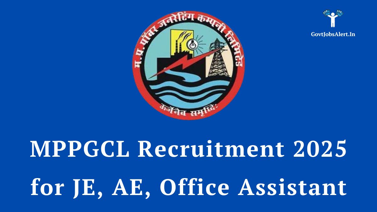 Mppgcl Recruitment 2025 For Je, Ae, Office Assistant: Notification Out For 131 Posts, Apply Online 11 Mppgcl recruitment 2025 notification for 131 je, ae, and office assistant vacancies.